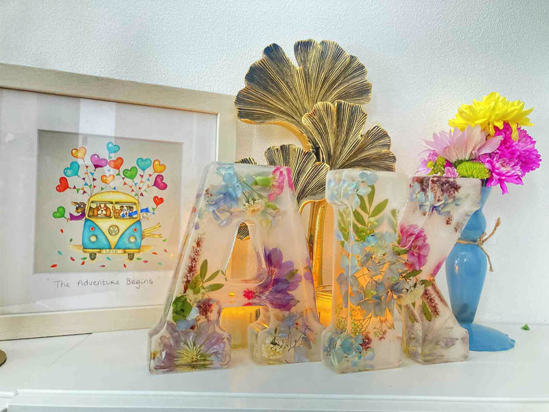 Blooming Initials