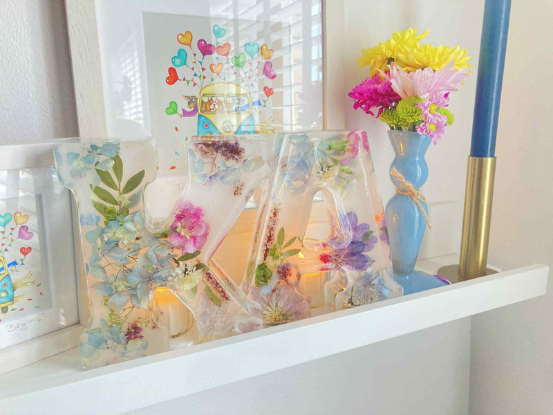 Blooming Initials